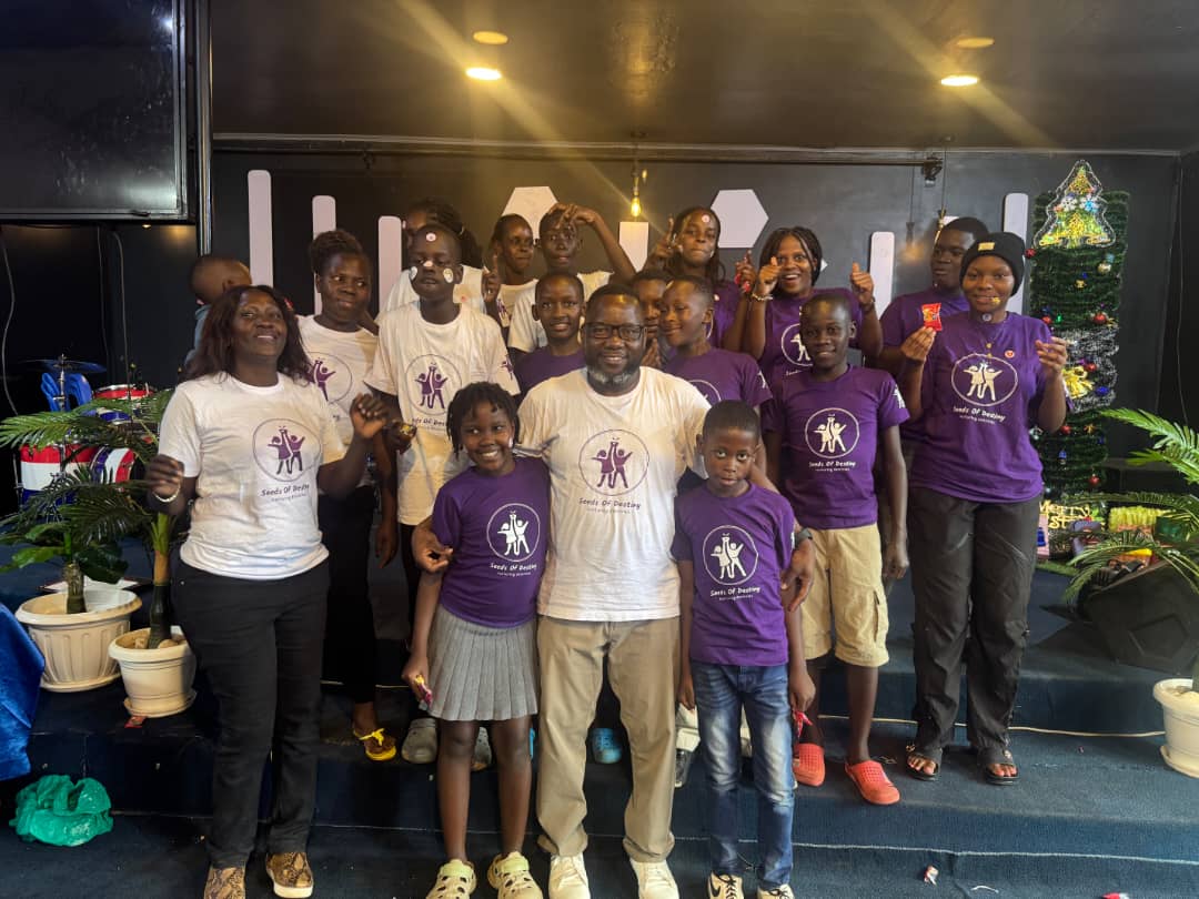 Children, youth, and ministry leaders gathered for Seeds of Destiny Christmas ministry